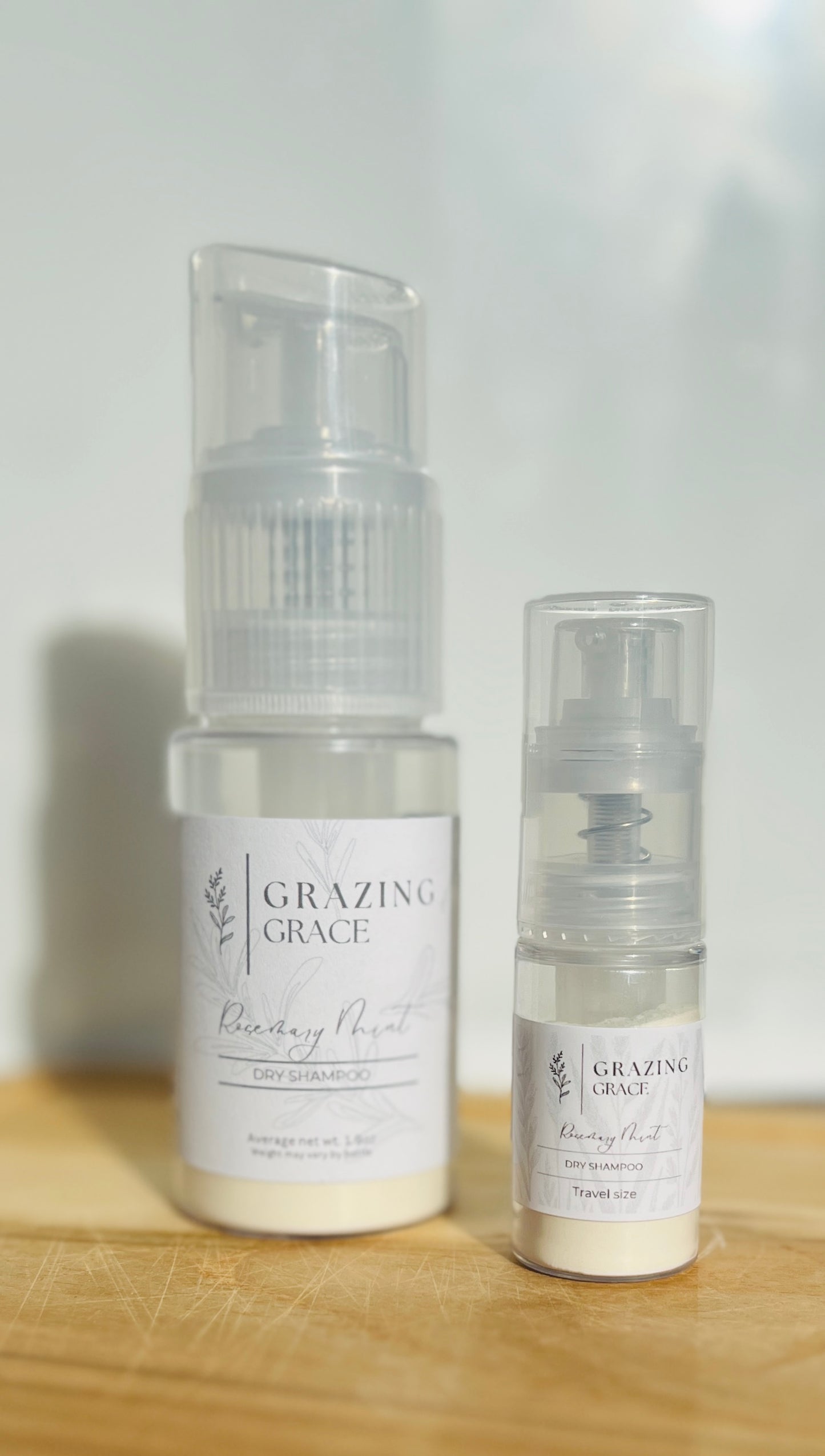 All Natural Dry Shampoo