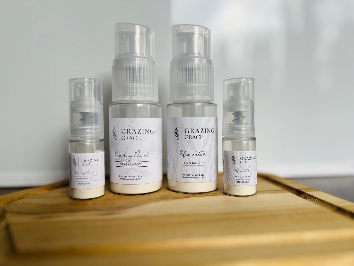 All Natural Dry Shampoo